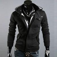 Hoodie Gilet veste a capuche et col haut...